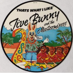 Jive Bunny And The Mastermixers ‎– That's What I Like 12' Picture Disc Vinyl